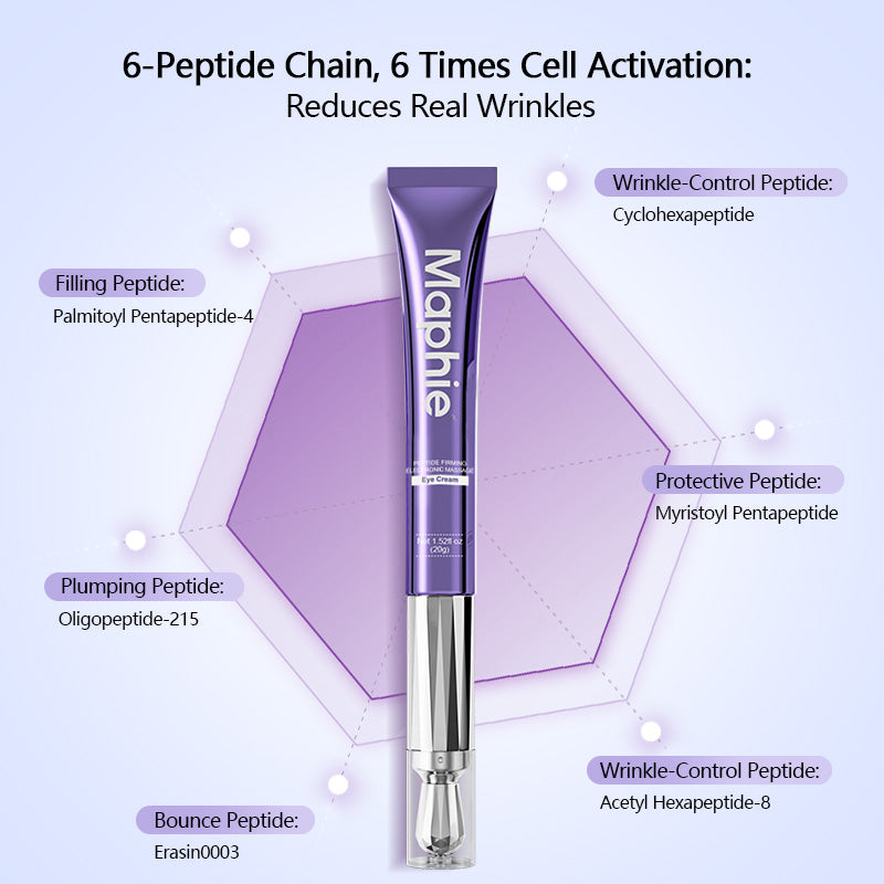 Peptide Anit-Wrinkle Firming Electronic Massage Eye Cream